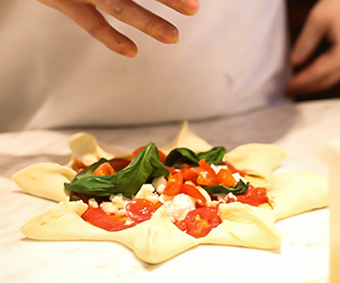 星型ピッザ「Don Peppe」